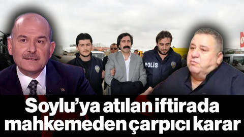 Süleyman Soylu'ya Atılan İftirada Mahkemeden Çarpıcı Karar