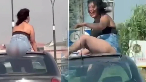 Manisa’da Olay Yaratan Görüntü: O Kadın ve Sürücü Gözaltına Alındı