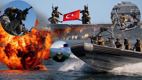 TEKNOFEST Mavi Vatan'ın İkinci Gününde Nefes Kesen Gösteri! SAT ve SAS Komandoları Sahne Aldı