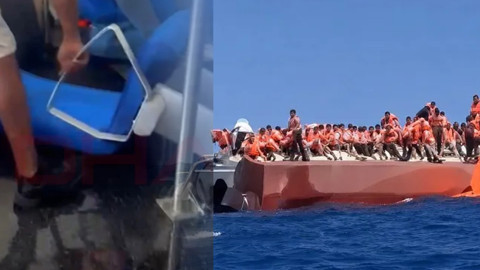 Faciadan Hemen Önce... Girne'de Alabora Olan Geminin Son Anları Kamerada