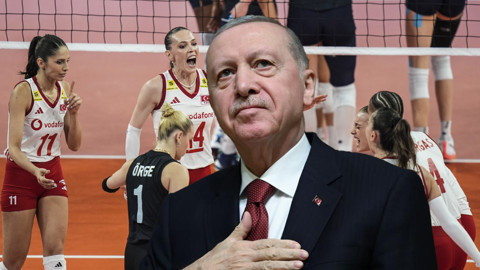 Cumhurbaşkanı Erdoğan'dan Filenin Sultanları'na Tebrik Mesajı