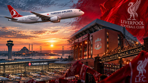 İngiliz Devinin Formasında Türk İmzası: THY’den 17 Yıl Sonra Tarihi Liverpool Hamlesi