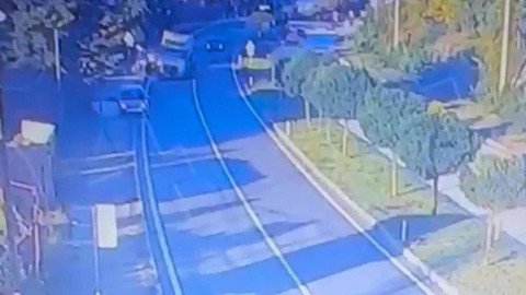 Düzce'de 4 Kişinin Hayatını Kaybettiği Feci Kaza Saniye Saniye Kamerada