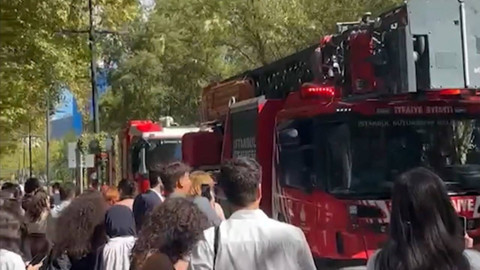 İTÜ Ayazağa Kampüsü'nde Yangın Paniği
