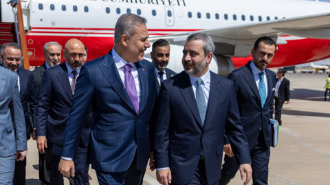 Dışişleri Bakanı Hakan Fidan Şam'da
