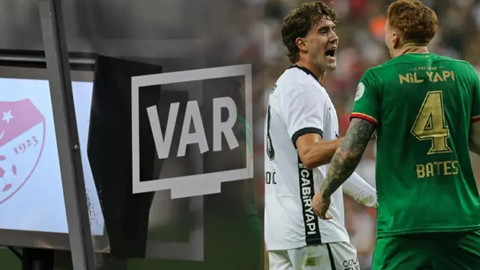 Beşiktaş'ın Penaltısı ve Derbide Çıkan Kırmızı Kart... TFF, VAR Kayıtlarını Paylaştı