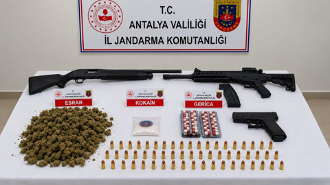 Antalya'da Uyuşturucu Operasyonu, 20 Şüpheli Yakalandı