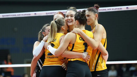 Şampiyonlar Kupası'nda Zafer Vakıfbank'ın