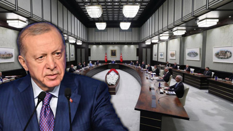 Cumhurbaşkanlığı Kabinesi Beştepe'de Toplandı