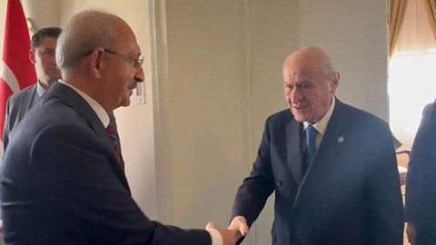 Devlet Bahçeli ile Kılıçdaroğlu TBMM'de Görüştü: Bahçeli'ye 'Terörsüz Türkiye' Teşekkürü