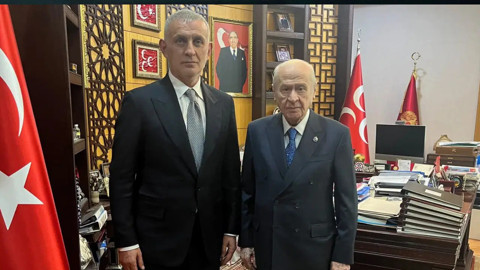 Hacıosmanoğlu'ndan Bahçeli'ye 'Teşekkür' Ziyareti