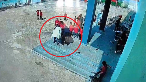 Diyarbakır'da Birinci Sınıf Öğrencisi Ölümden Döndü! Müdür Yardımcısından Hayat Kurtaran Heimlich Manevrası