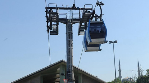 İstanbul'da Teleferik Seferleri İptal