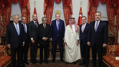 Cumhurbaşkanı Erdoğan 8 Dışişleri Bakanını Kabul Etti