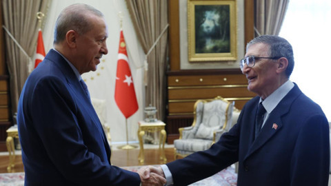 Cumhurbaşkanı Erdoğan’dan Nobel Ödüllü Aziz Sancar’a Kabul: Külliye’de Bir Araya Geldiler
