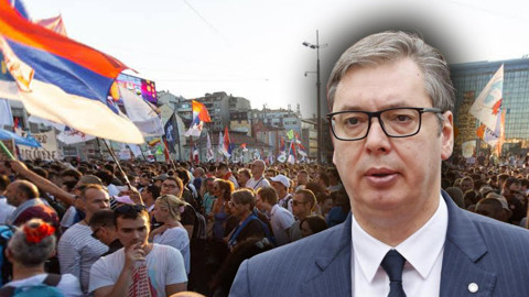 Sırbistan'da Zafer 'Öğrenci Listesi'nin: Eski Cumhurbaşkanı Vucic Yenilgiyi Kabul Etti