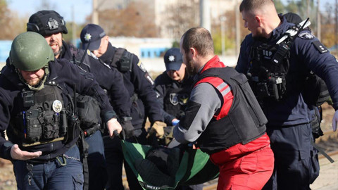 Rusya'dan Ukrayna'ya Kanlı İHA Saldırıları! Tren İstasyonu Dahil 3 Noktada 19 Ölü
