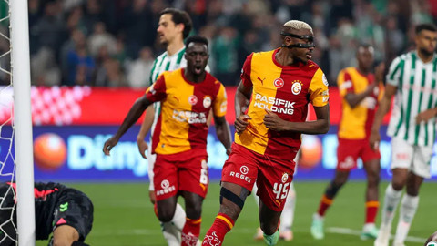 Galatasaray Konya'da Farka Koştu