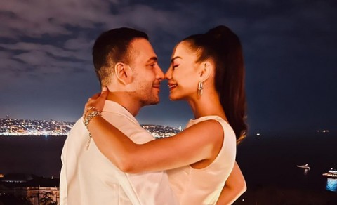 Demet Özdemir ile Oğuzhan Koç'un nikahından kareler