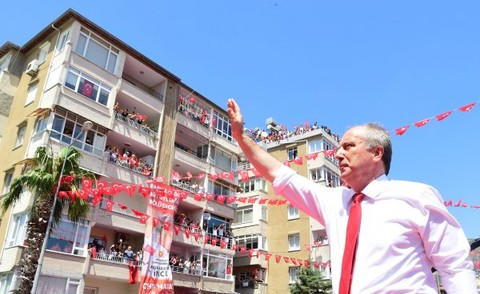 Muharrem İnce'nin Hatay mitinginde müthiş kalabalık!