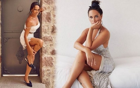 58 yaşındaki Hülya Avşar genç kızlara taş çıkarttı