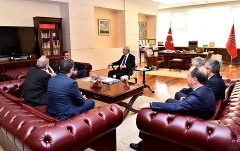 Kılıçdaroğlu, HÖH yöneticileri ile buluştu