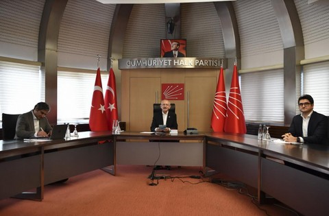 Kılıçdaroğlu, İstanbul OSB Başkanları ile görüştü