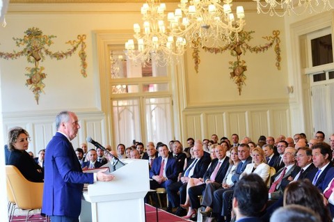 Muharrem İnce TÜSİAD üyeleriyle buluştu