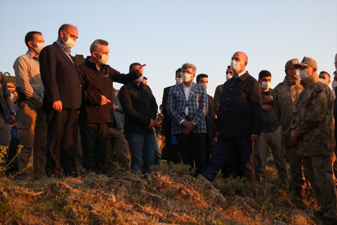 Van'da keşif uçağı düştü: 2'si pilot 7 şehit
