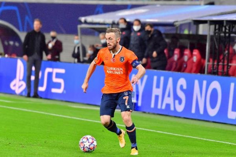 RB Leipzig - İstanbul Başakşehir maçından kareler