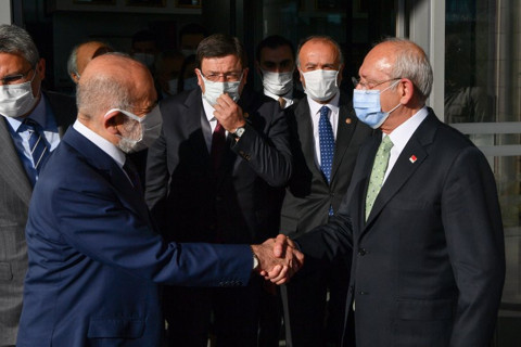 Kılıçdaroğlu ve Karamollaoğlu bir araya geldi