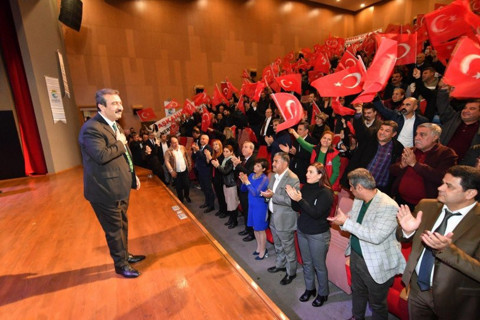 Soner Çetin Çukurova'da seçim startını verdi