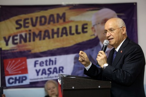 Fethi Yaşar'dan Özlem Sitesi'ne ziyaret
