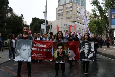 CHP İstanbul Gençlik Kolları'ndan Deniz Gezmiş anması