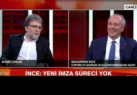 Muharrem İnce'den Ahmet Hakan'a telefon: Bunlara yaranmak istemiyorum!