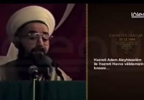 Sezen Aksu ve Ali Babacan'a tepki gösteren Cübbeli Ahmet'in 'Hz. Adem' vaazı ortaya çıktı!