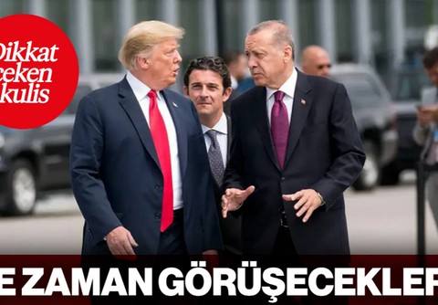 Kritik Telefon Görüşmesinin Ardından Dikkat Çeken Kulis: Cumhurbaşkanı Erdoğan ve Trump Ne Zaman Bir Araya Gelecek?