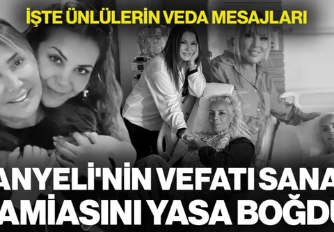 Tanyeli'nin Vefatı Sanat Camiasını Yasa Boğdu! İşte Ünlülerin Veda Mesajları