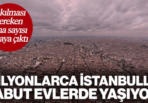 Milyonlarca İstanbullu Tabut Evlerde Yaşıyor: Yıkılması Gereken Bina Sayısı Ortaya Çıktı