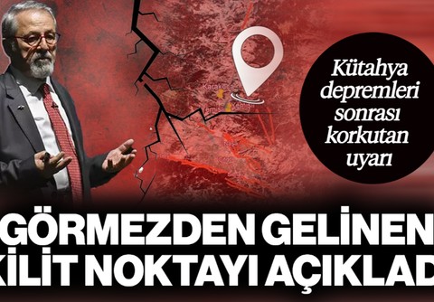 Kütahya Depremleri Sonrası Korkutan Uyarı! Naci Görür Görmezden Gelinen Kilit Noktayı Açıkladı