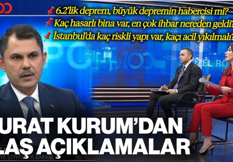 Murat Kurum'dan Canlı Yayında Flaş Açıklamalar: Tüm Merak Edilenleri Yanıtladı