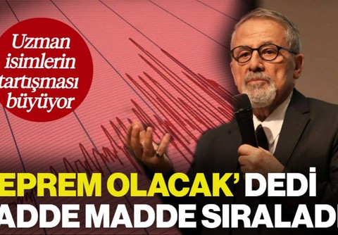 Prof. Dr. Naci Görür 'İstanbul Depremi Olacak' Dedi, Madde Madde Sıraladı
