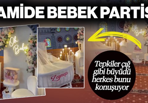 Camide Bebek Partisi! Tepkiler Çığ Gibi Büyüdü… Herkes Bunu Konuşuyor