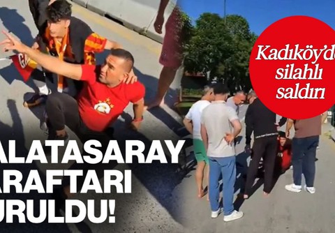 Kadıköy'de Çirkin Saldırı! Galatasaray Taraftarı Kurşunların Hedefi Oldu