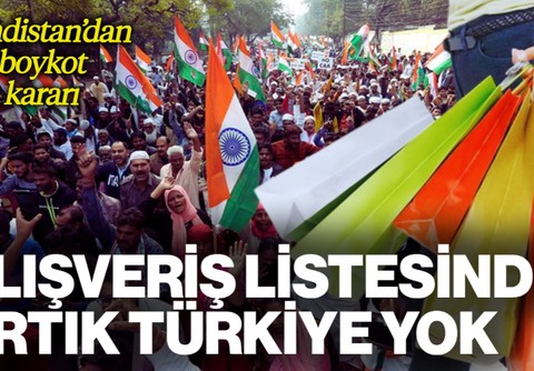 Hindistan, Türkiye'yi Alışveriş Listesinden Çıkardı: Büyük Markalara da 'Pakistan' Boykotu