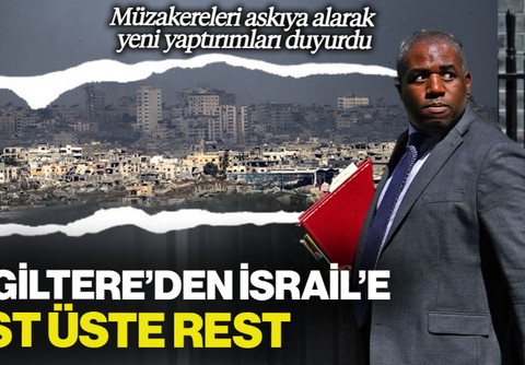 İngiltere’den İsrail’e Üst Üste Rest! Müzakereleri Askıya Aldı, Yahudi Yerleşimcilere Yeni Yaptırımlar Getirdi