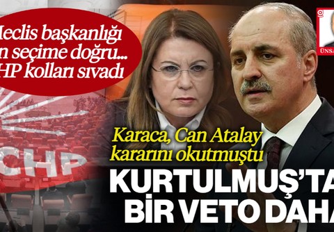 Meclis Başkanlığı İçin Seçime Doğru... CHP Görev Dağılımı İçin Kolları Sıvadı! Can Atalay Kararını Okutan Gülizar Biçer Karaca'ya Kurtulmuş'tan Bir Veto Daha