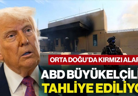 Orta Doğu’da Kırmızı Alarm: ABD Büyükelçiliği Tahliye Ediliyor