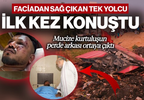 Hindistan’daki Faciadan Sağ Çıkan Tek Yolcu İlk Kez Konuştu! İşte Mucize Kurtuluşun Perde Arkası... Gerçek Ortaya Çıktı