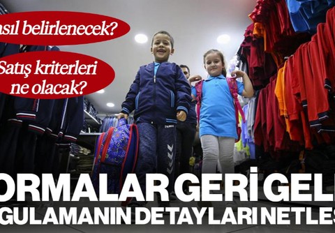 Okullarda Forma Dönemi Başlıyor! Uygulamanın Detayları Netleşti